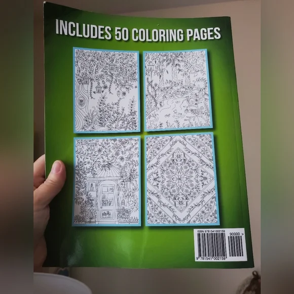 🛍️BUNDLE ONLY ITEM🛍️Creative Haven & Hidden Garden Coloring Books - Picture 12 of 12